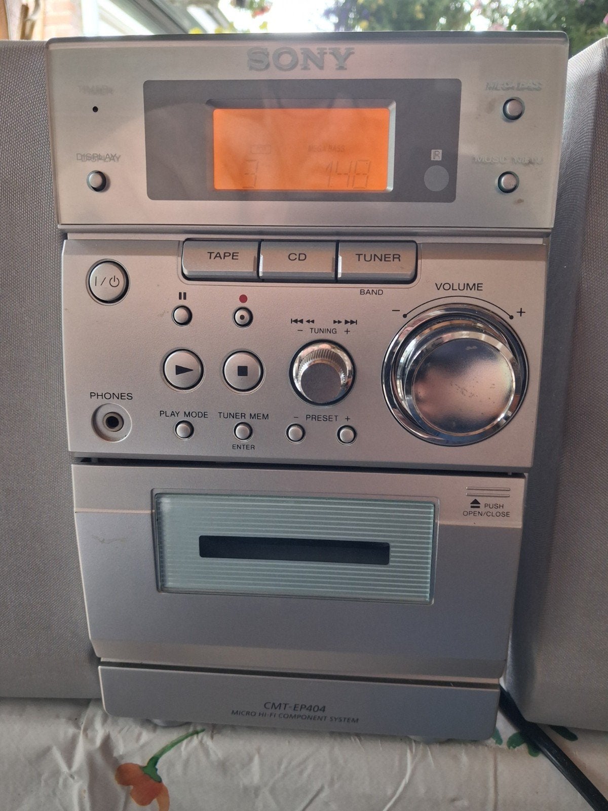Sony CMT-EP404 Micro Hi-Fi Component Systeem, Ophalen