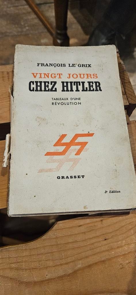 Boek Chez Hitler, uniek/zeldzaam 1933, Motoren, Ophalen of Verzenden