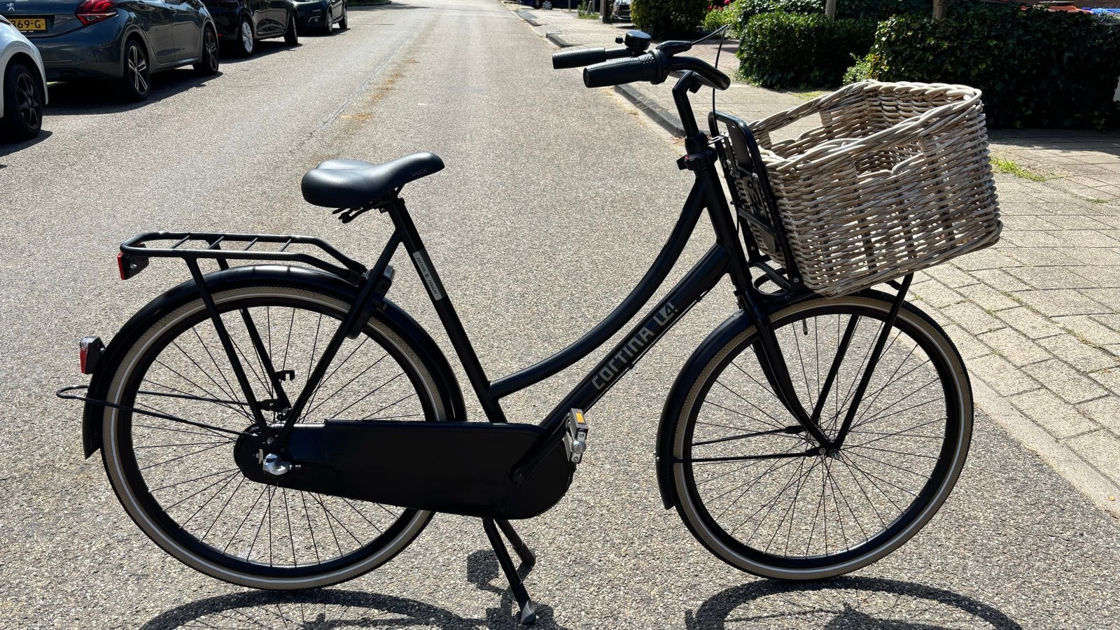 Cortina U4 Transportfiets Dames - Zo goed als nieuw, 53 tot 56 cm, Velgrem, Versnellingen, Zo goed als nieuw