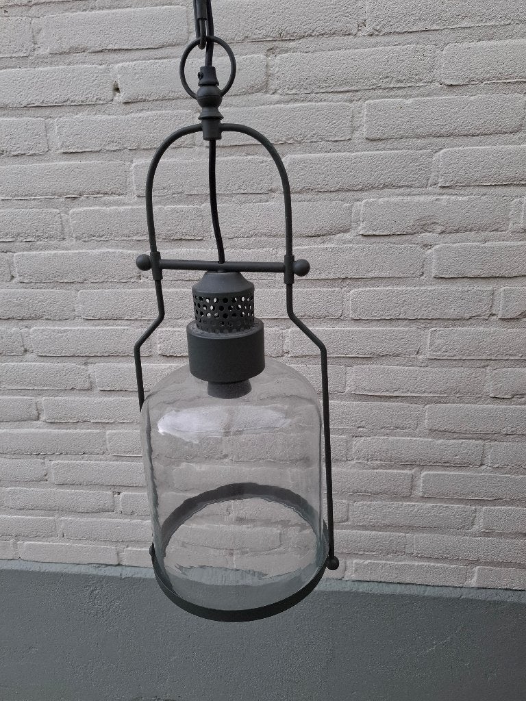 Loberon hanglamp, Ophalen of Verzenden, Gebruikt, Glas