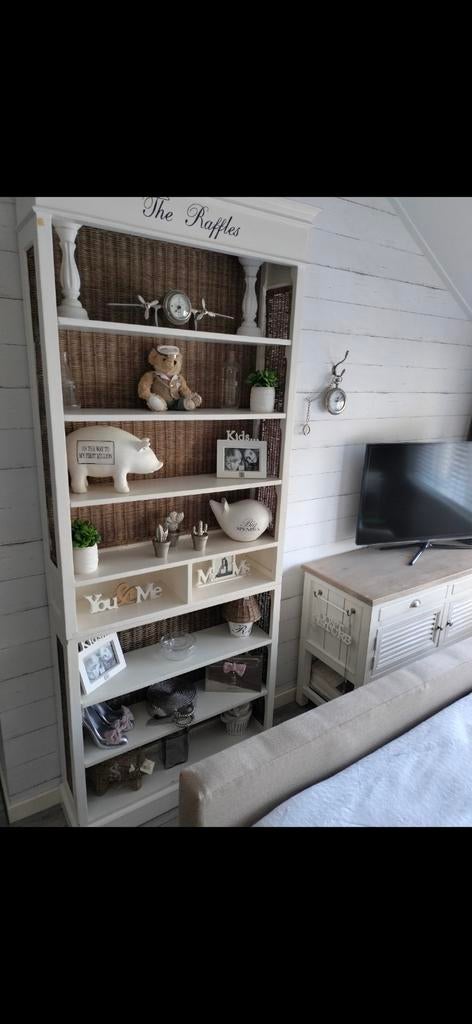 Riviera Maison boekenkast The Raffles, Ophalen, Gebruikt, 200 cm of meer, 50 tot 100 cm
