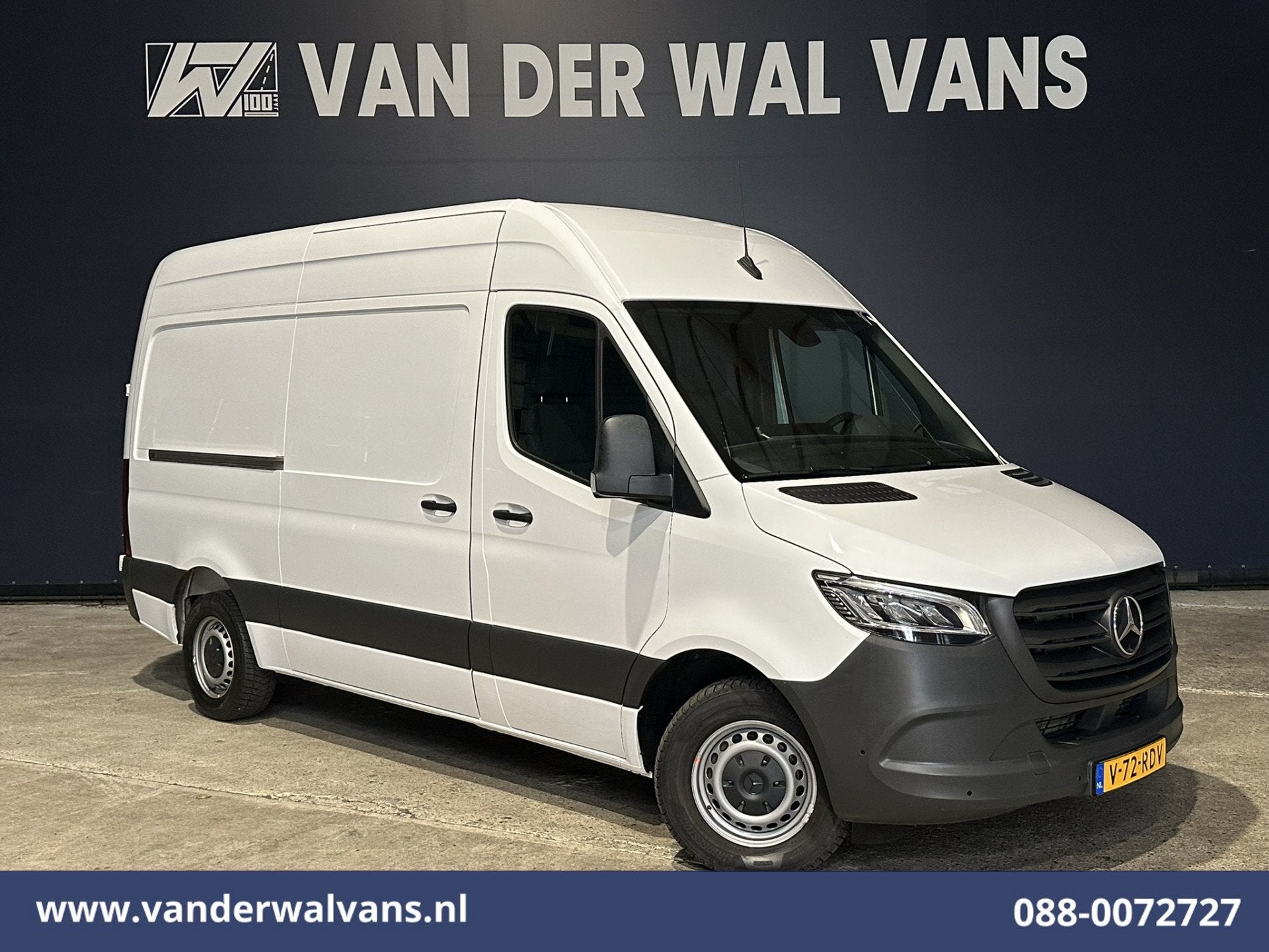 Mercedes-Benz Sprinter 317 CDI 170pk L2H2 Euro6 Airco | Came, Auto's, Dealer onderhouden, Gebruikt, 4 cilinders, 2000 kg