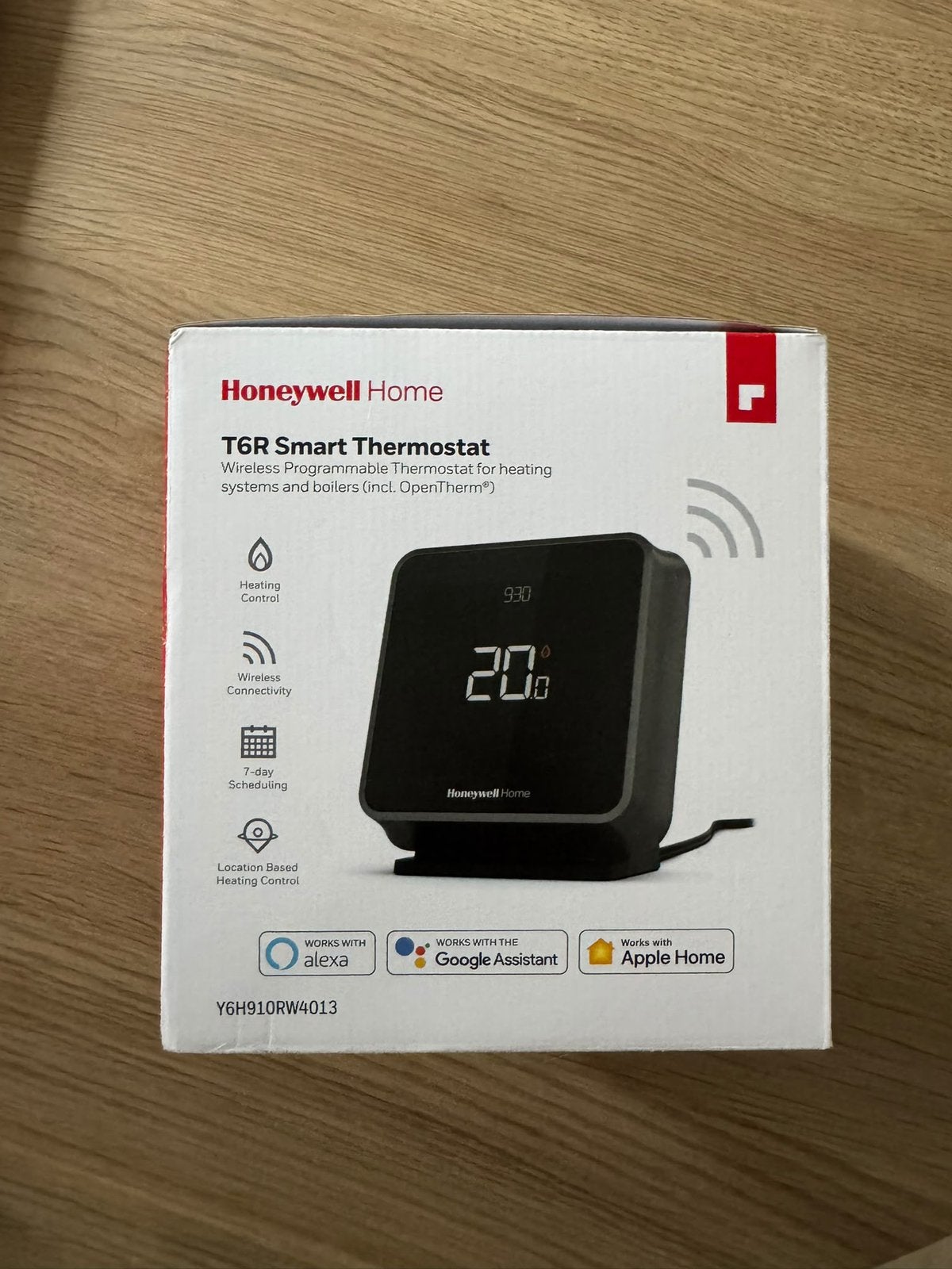 Honeywell Home T6R slimme thermostaat, Doe-het-zelf en Verbouw, Ophalen, Slimme thermostaat, Nieuw