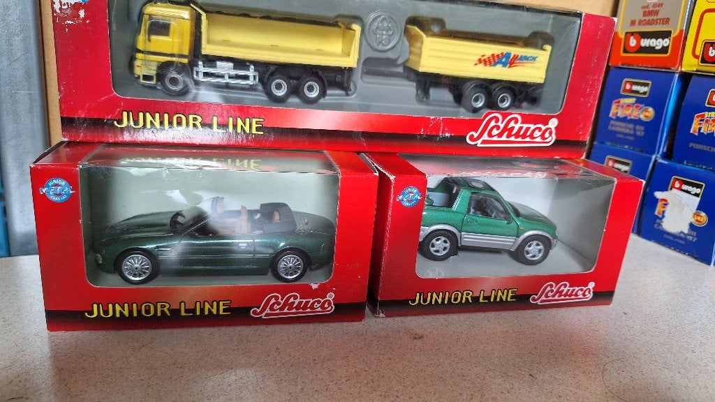 4 schuco auto's in verpakking, Ophalen of Verzenden, Zo goed als nieuw, Auto, Schuco