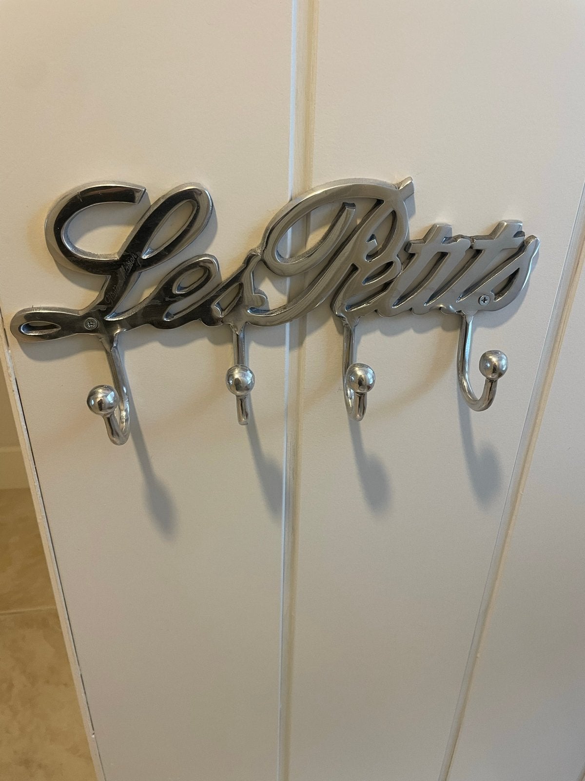 Riviera maison wandkapstok 'Les Petits' met 4 haken, Gebruikt, Minder dan 100 cm, Metaal, Ophalen