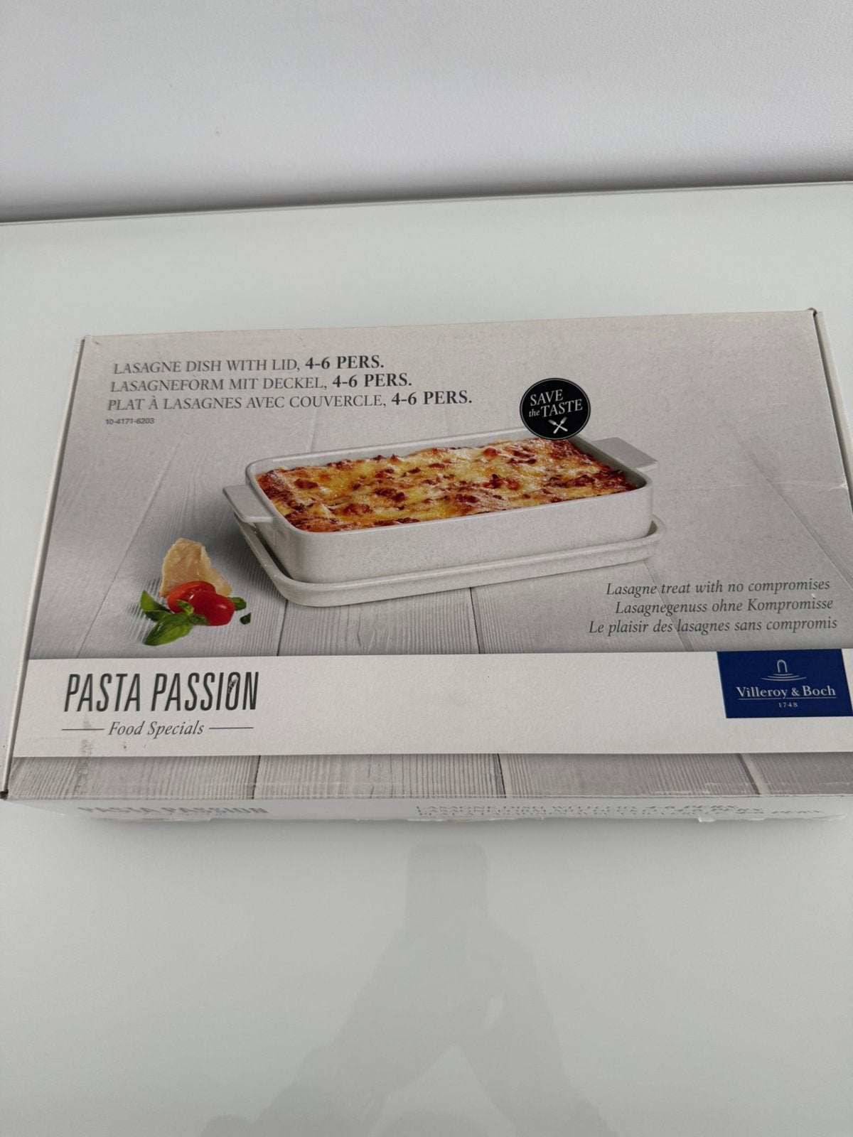 Villeroy Boch ovenschaal/deksel, bbq bord xl & serveerschaal, Villeroy & Boch, Nieuw, Ophalen of Verzenden, Bord(en)