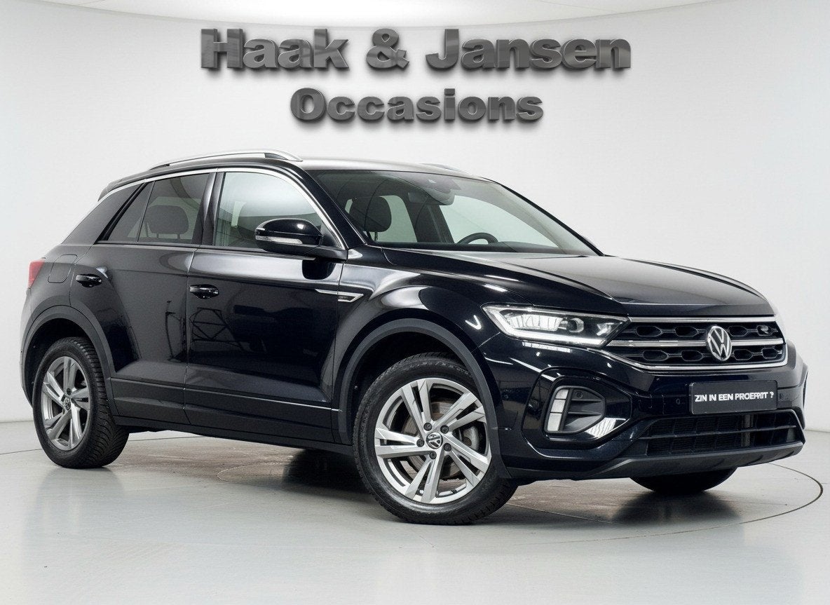 Volkswagen T-ROC 1.5 TSI R-Line incl. BTW, Voorwielaandrijving, 4 cilinders, 150 pk, Alcantara