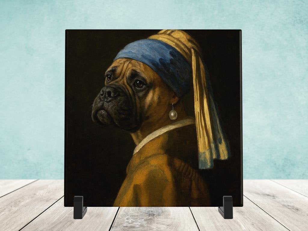 Het Meisje met de Parel - Bullmastiff, Verzenden, Nieuw
