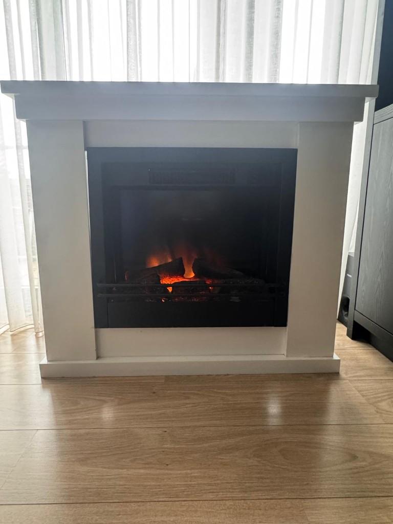 sier kachel, Huis en Inrichting, Kachels, Gebruikt, Vrijstaand, Overige soorten, Elektrisch, Ophalen