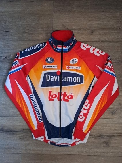 Wielershirt Davitamon Lotto 2005 Van Bon, Fietsen en Brommers, Fietsaccessoires | Fietskleding, Gebruikt, Vermarc, Bovenkleding