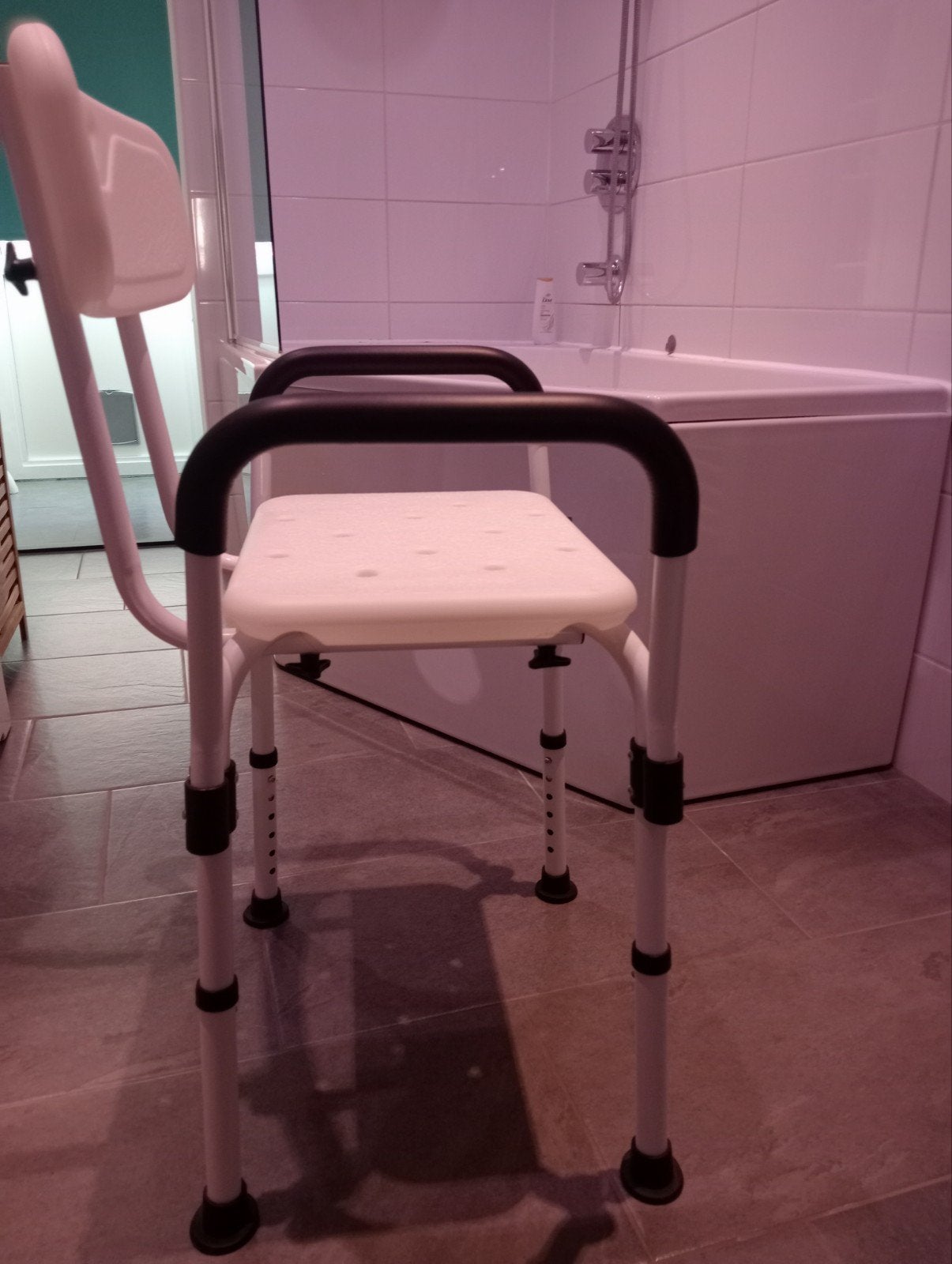 Douche stoel, Ophalen, Zo goed als nieuw