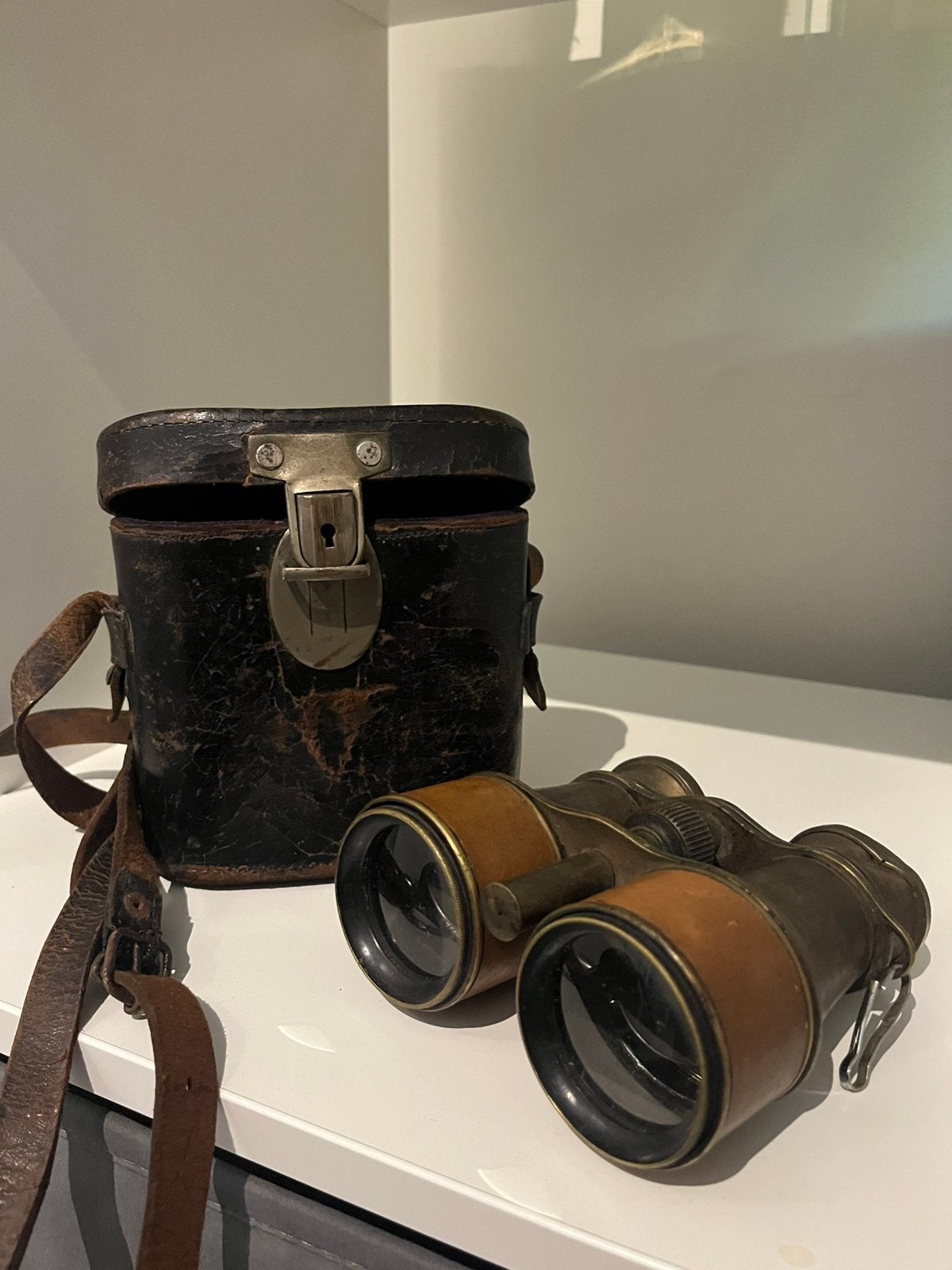 Vintage verrekijker (ong 1920), Ophalen of Verzenden, Zo goed als nieuw