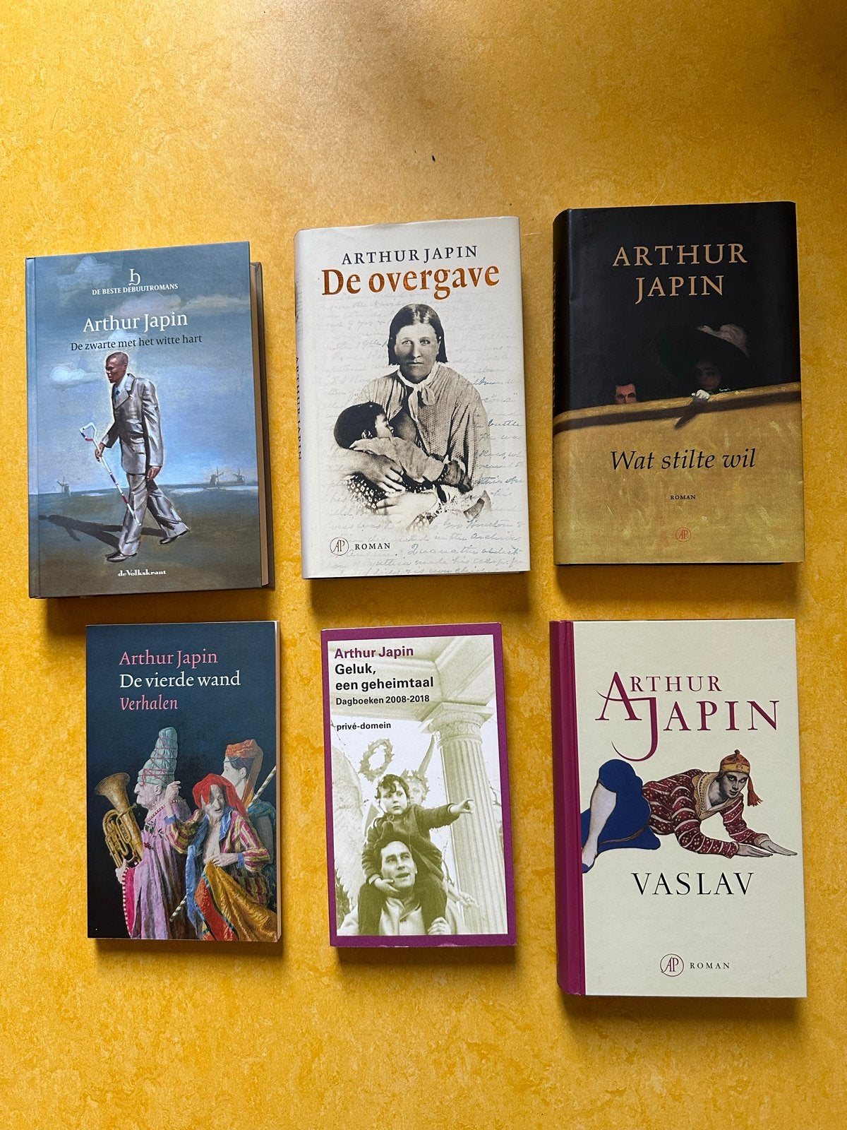 Arthur Japin - bundel van 6 boeken, Ophalen of Verzenden, Zo goed als nieuw, Arthur Japin, Nederland
