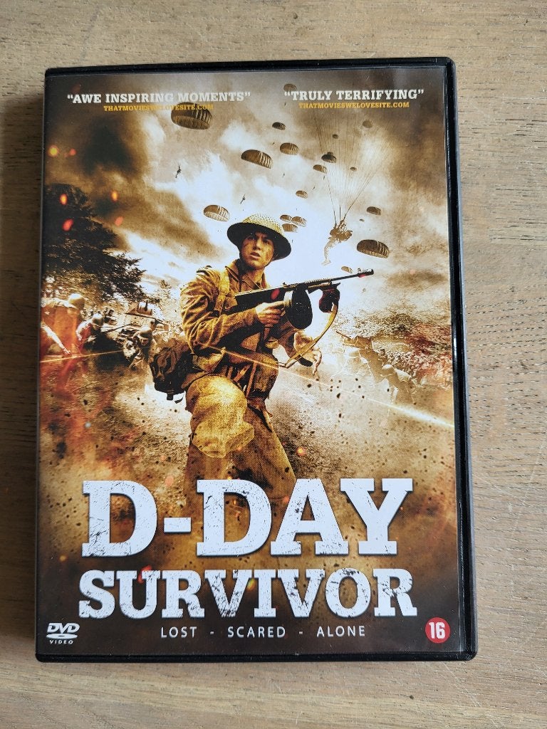 D-Day Survivor DVD - Spannende oorlogsfilm, Vanaf 16 jaar, Nederlands, Ophalen of Verzenden, Actie en Avontuur