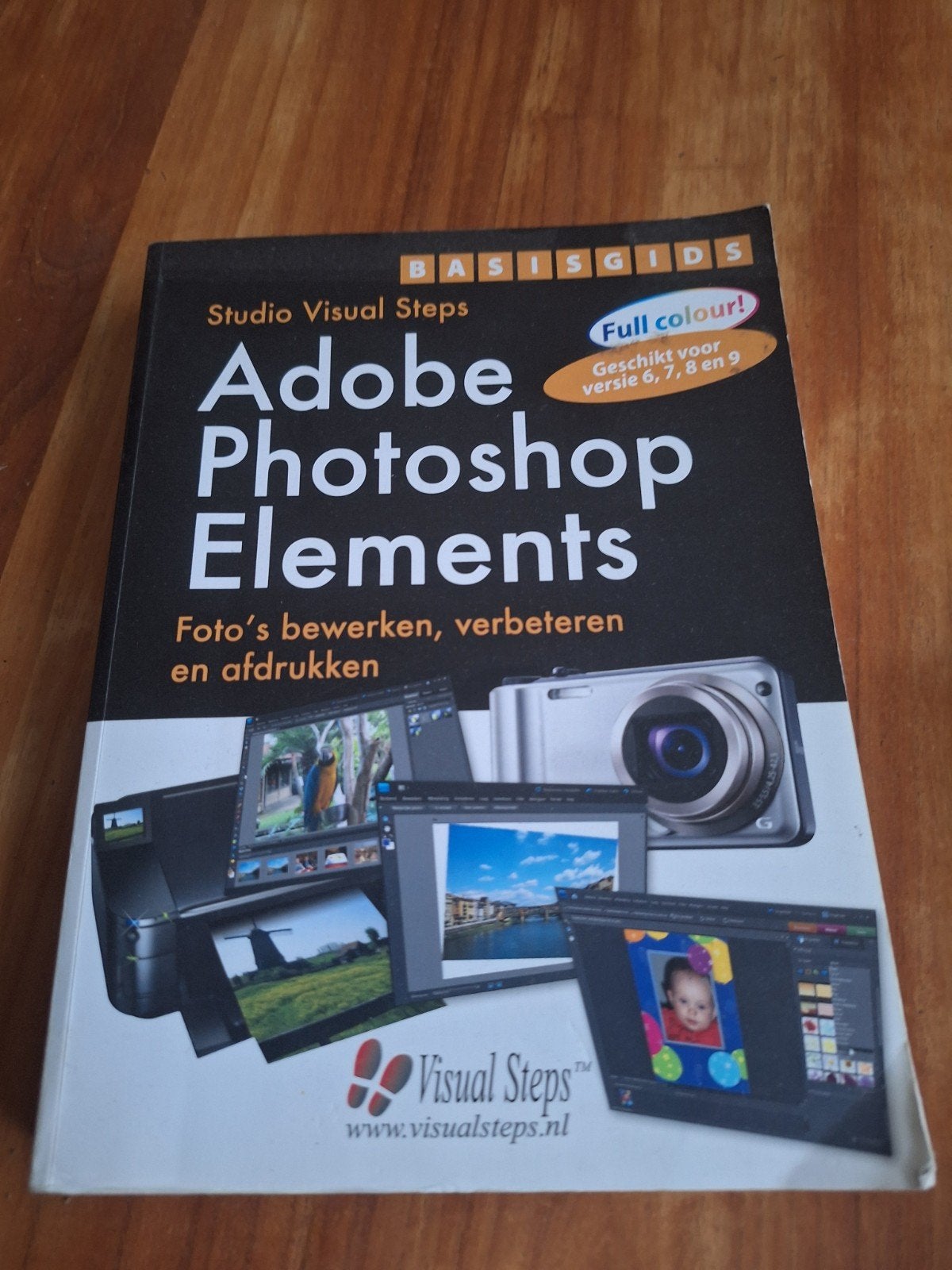 Adobe Photoshop Elements - Foto's bewerken, verbeteren, Boeken, Ophalen, Gelezen, Software, Studio Visual Steps