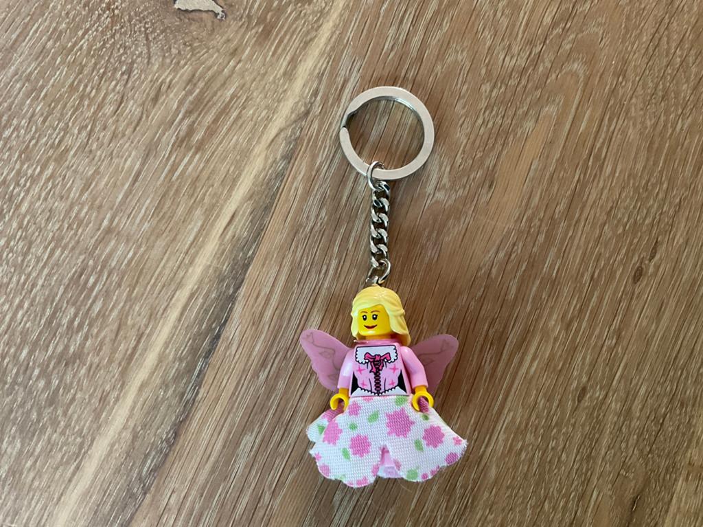 Lego sleutelhanger 852783, Roze feeënmeisje, Ophalen of Verzenden, Nieuw, Merk