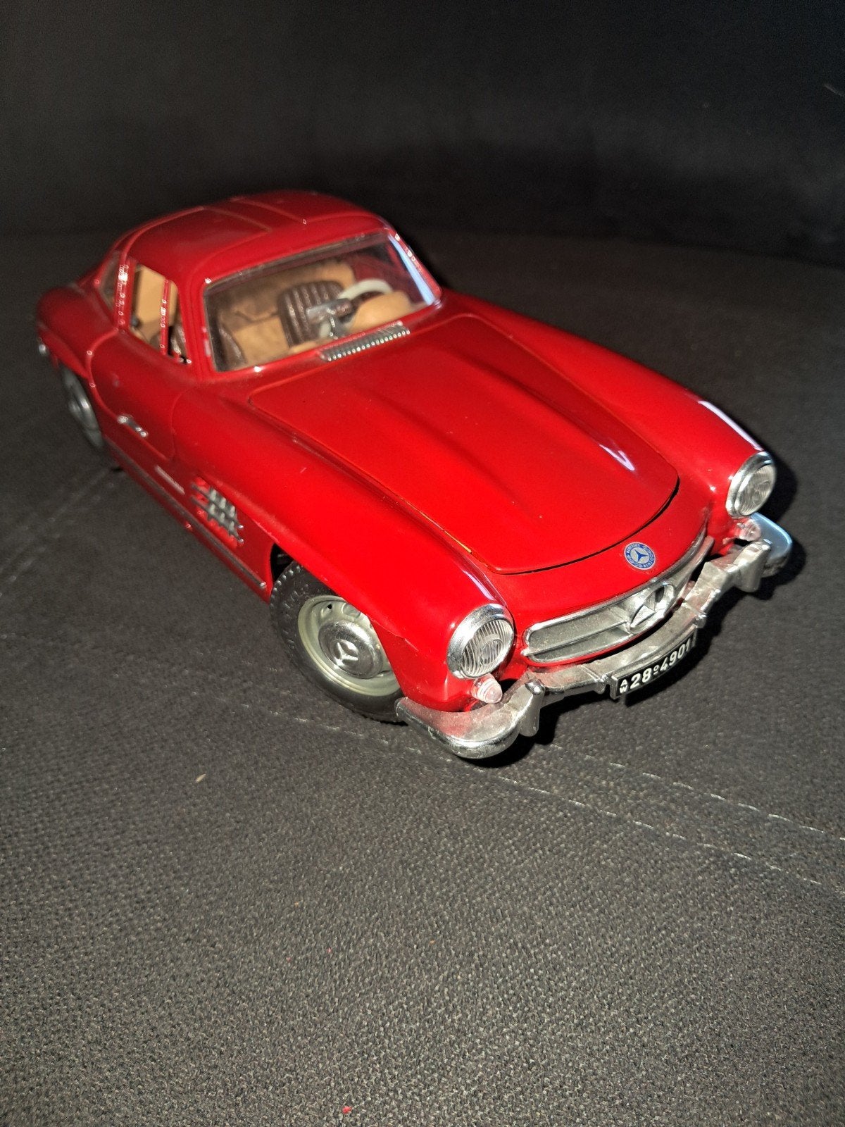 Bburago Mercedes-Benz 300 SL Gullwing (1954) - Schaal 1:18 -, Ophalen of Verzenden, Zo goed als nieuw, Auto, Overige merken