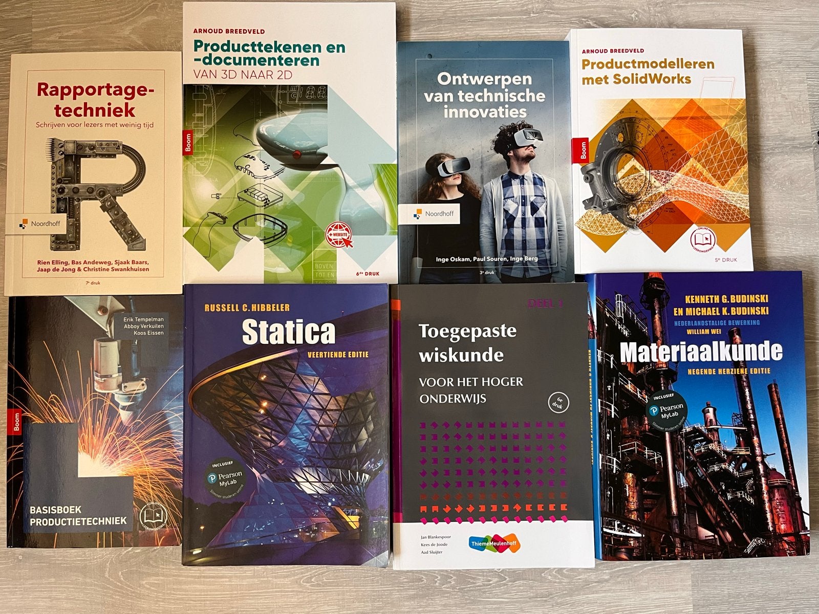 Werktuigbouwkunde HBO 1e semester boeken, Ophalen of Verzenden, Beta, Zo goed als nieuw, HBO