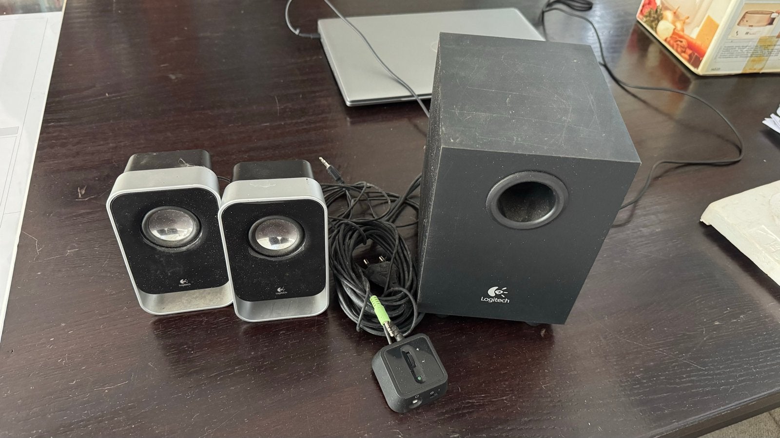 Logitech LS21 2.1 Luidsprekerset, Ophalen of Verzenden, Gebruikt, Audiokanaal 2.1