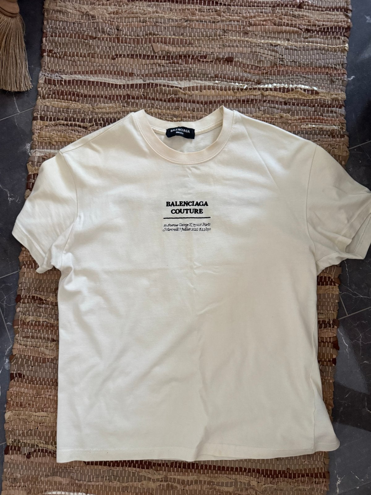 Balenciaga Couture T-shirt - Zo goed als nieuw, Ophalen of Verzenden, Zo goed als nieuw, Overige kleuren, Korte mouw
