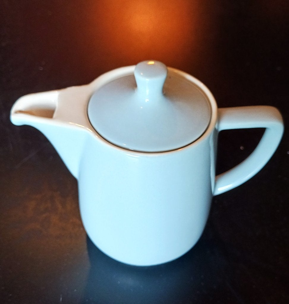 Vintage Melitta Minden Koffiepot / Pastelblauw / Jaren 50, Antiek en Kunst, Ophalen of Verzenden