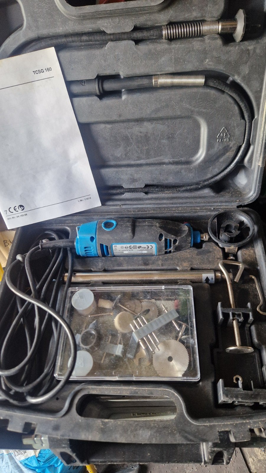 Topcraft TCSG 160 Combi-magnetron (Dremel), Doe-het-zelf en Verbouw, Ophalen of Verzenden, Gebruikt