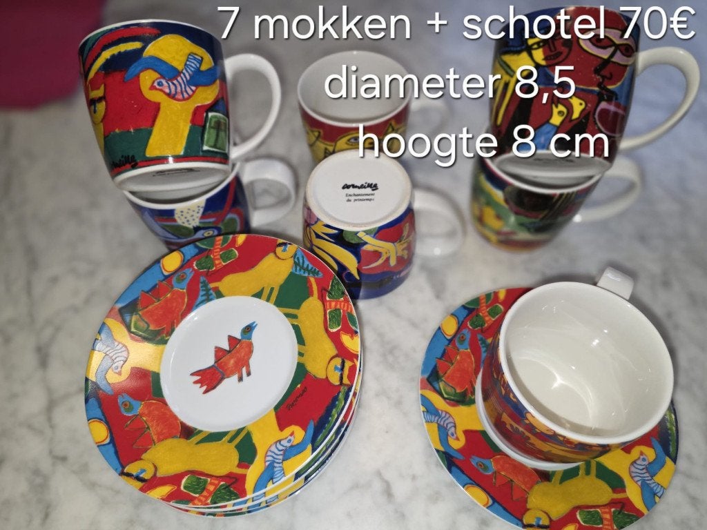 Servies Corneille, Overige merken, Ophalen of Verzenden, Zo goed als nieuw, Overige stijlen
