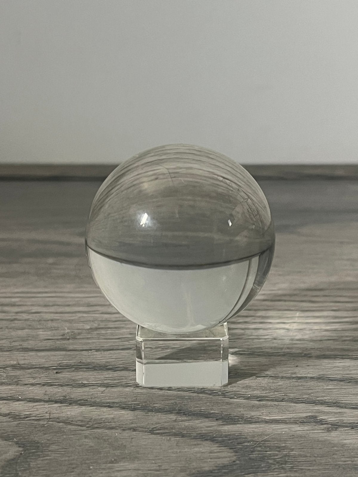 Glazen bol voor fotografie - Kristallen lensbal, Overige merken, Overige typen, Ophalen of Verzenden, Zo goed als nieuw
