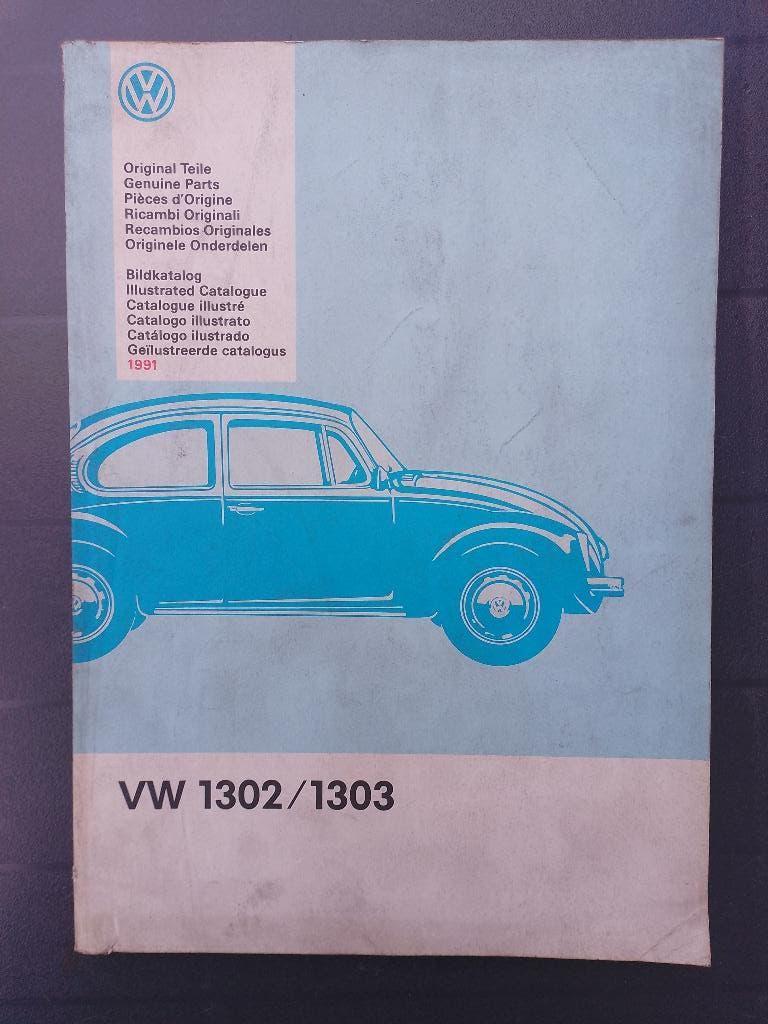 VW Dealer onderdelenboek Vw Kever + Cabrio 1302 / 1303, Ophalen of Verzenden, Gelezen, Volkswagen