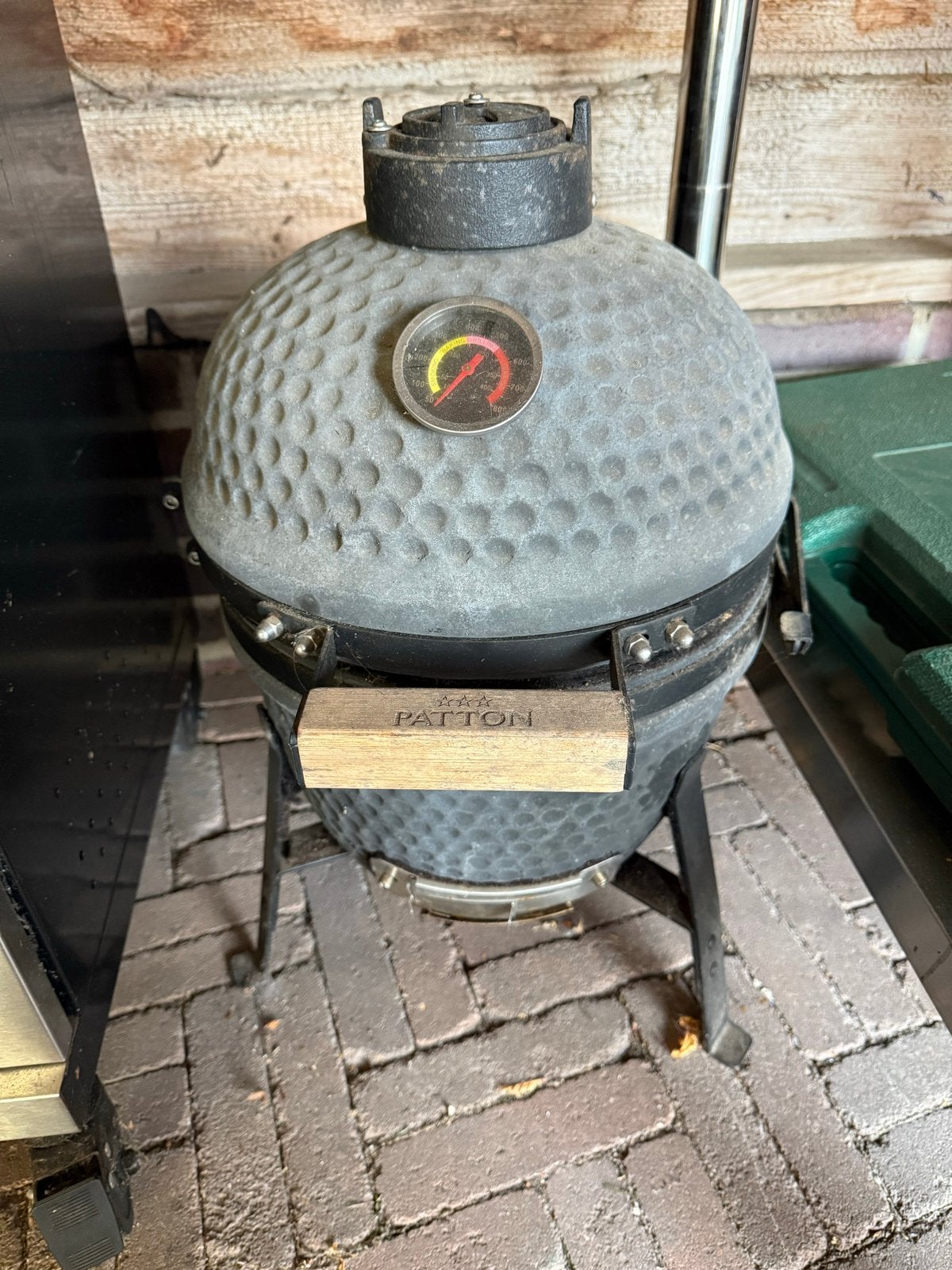 Patton Kamado BBQ - Compacte Keramische Grill, Ophalen, Gebruikt