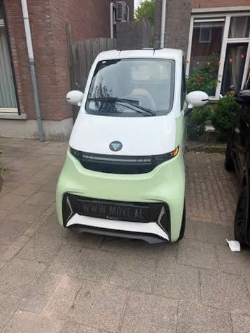 Move e4 olijf groen met wit met litium accu