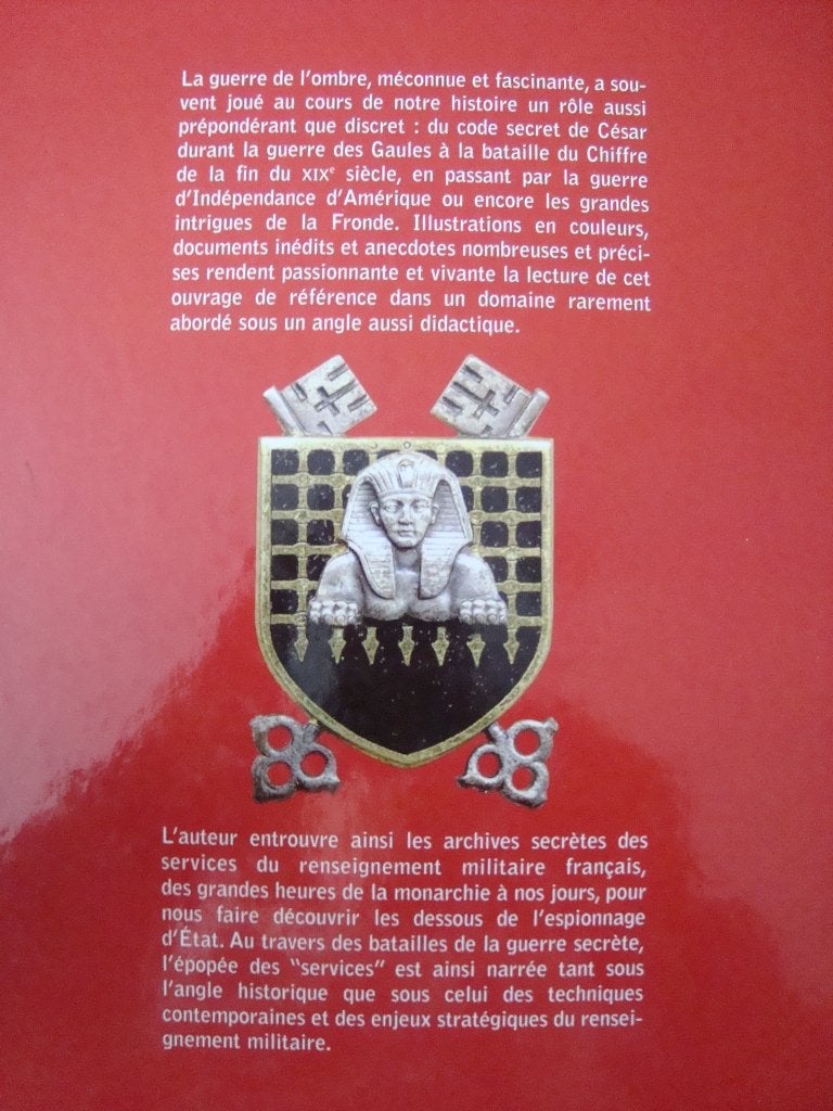 Secret défense histoire du renseignement militaire francais, Ophalen of Verzenden, Nieuw, Overige merken