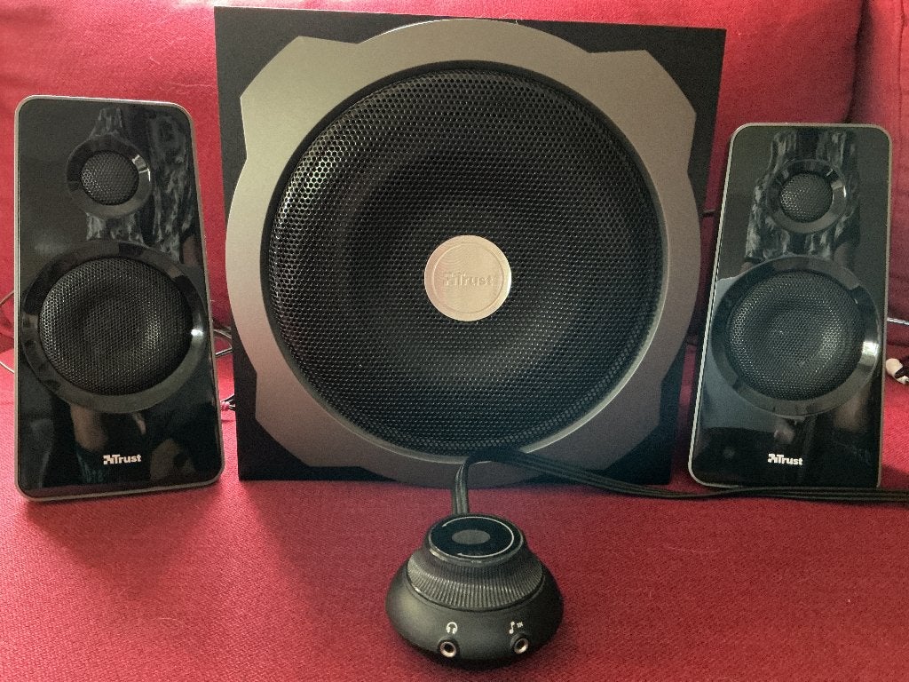 Trust Tytan 2.1 luidsprekerset met subwoofer, Overige merken, Afstandsbediening, Speakerset, Ophalen of Verzenden