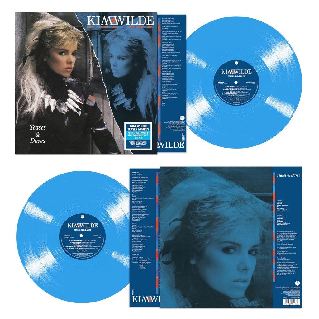Kim Wilde - Teases & Dares - Blue Edition Lp   New in seal., LP, Geseald, 12 inch, Nieuw in verpakking