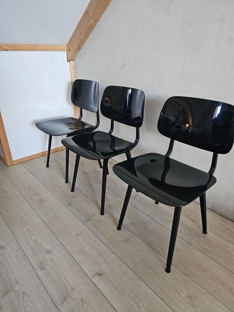 Ahrend Revolt stoel, vergelijkbaar met Hay Revolt, Zwart, Design, Modern, Ophalen of Verzenden, Eén
