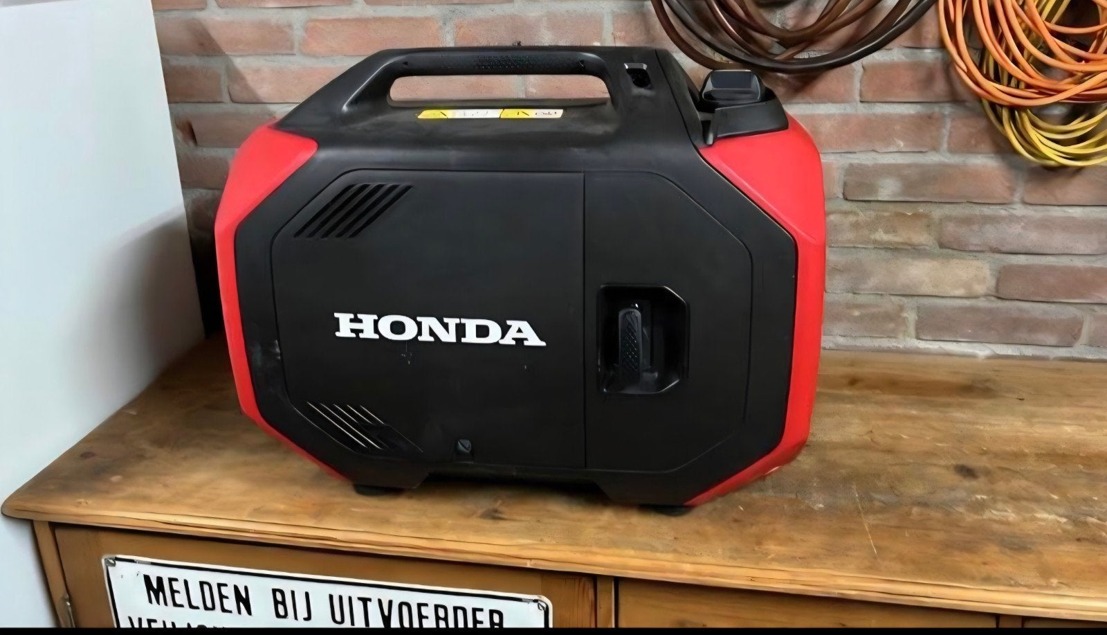 Honda EU32i Inverter Aggregaat generator, Doe-het-zelf en Verbouw, Aggregaten, Gebruikt, Benzine, Ophalen of Verzenden, Geluidgedempt