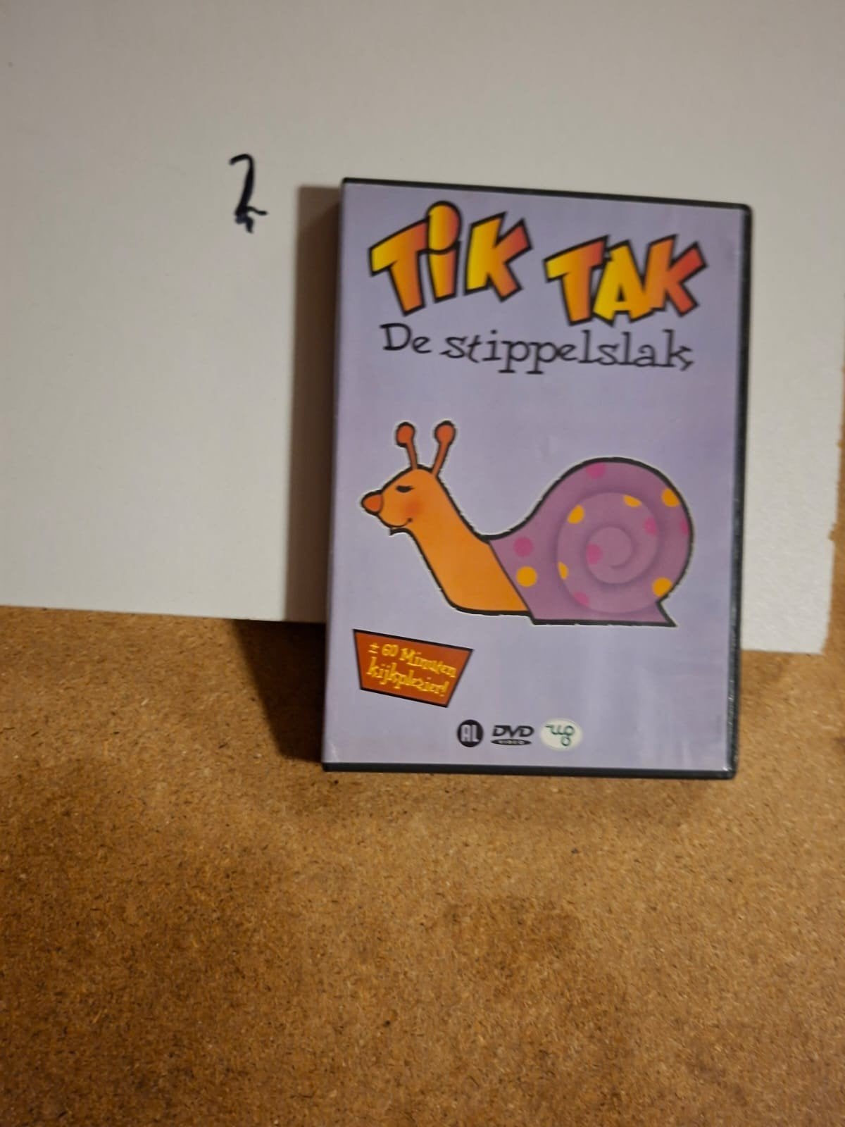 Tik Tak: De Stippelslak DVD - 60 Minuten kijkplezier!, Cd's en Dvd's, Dvd's | Kinderen en Jeugd, Gebruikt, Alle leeftijden, Nederlands