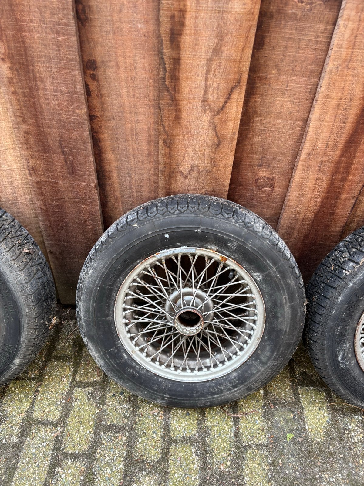 Austin Healey spaakvelgen, Ophalen, Gebruikt, Overige, Banden en Velgen