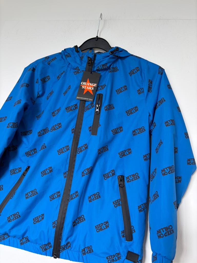 Zomerjas orange stars maat 140/146 nieuw, Ophalen of Verzenden, Nieuw, Jongen, Jas