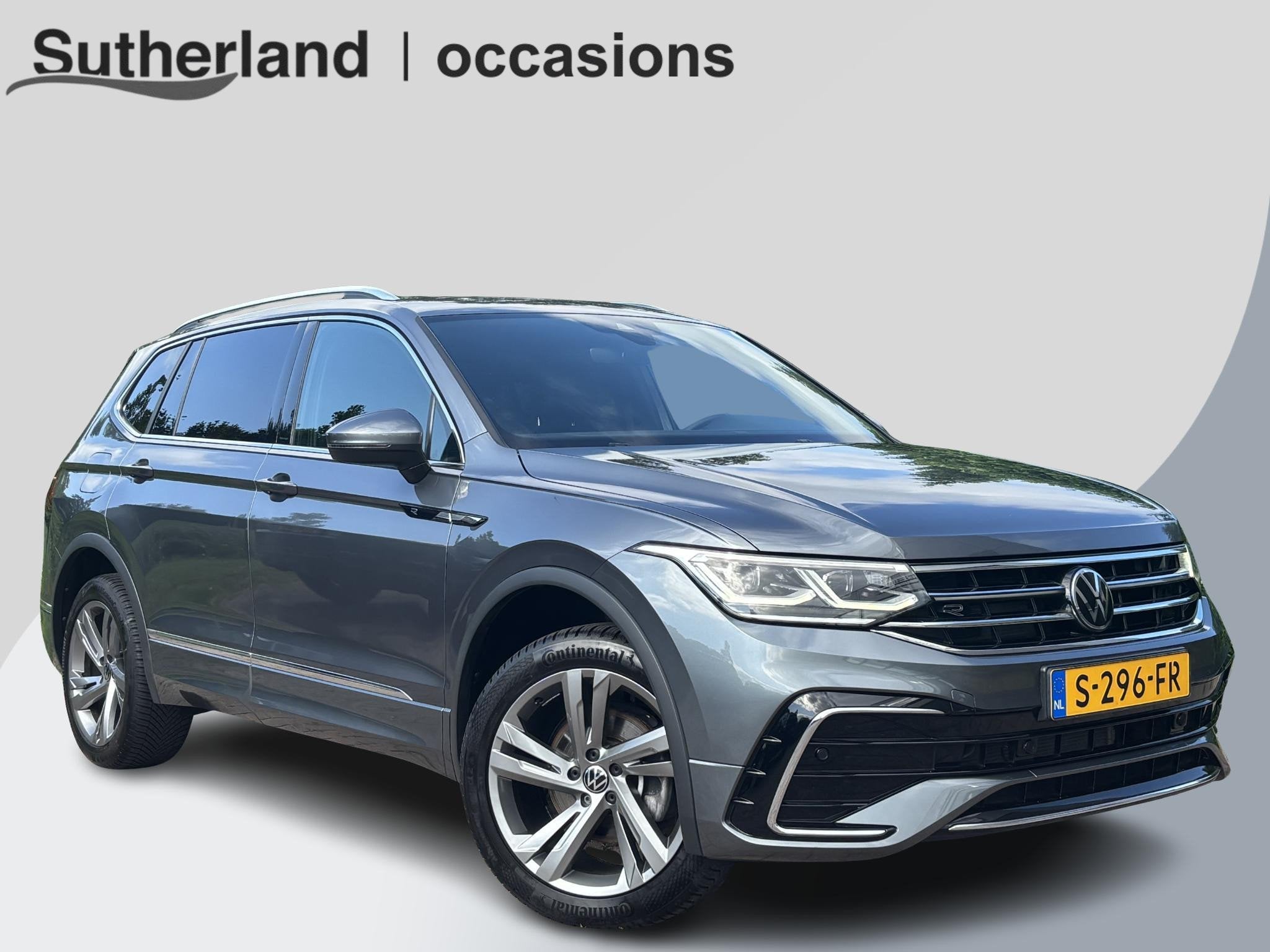 Volkswagen Tiguan Allspace 1.5 TSI R-Line Business+ 7p. 150, Auto's, Volkswagen, Stof, Euro 6, 4 cilinders, 150 pk