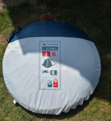 Tent Quechua 3 XL Black & fresh, Ophalen of Verzenden, Nieuw, Tot en met 3