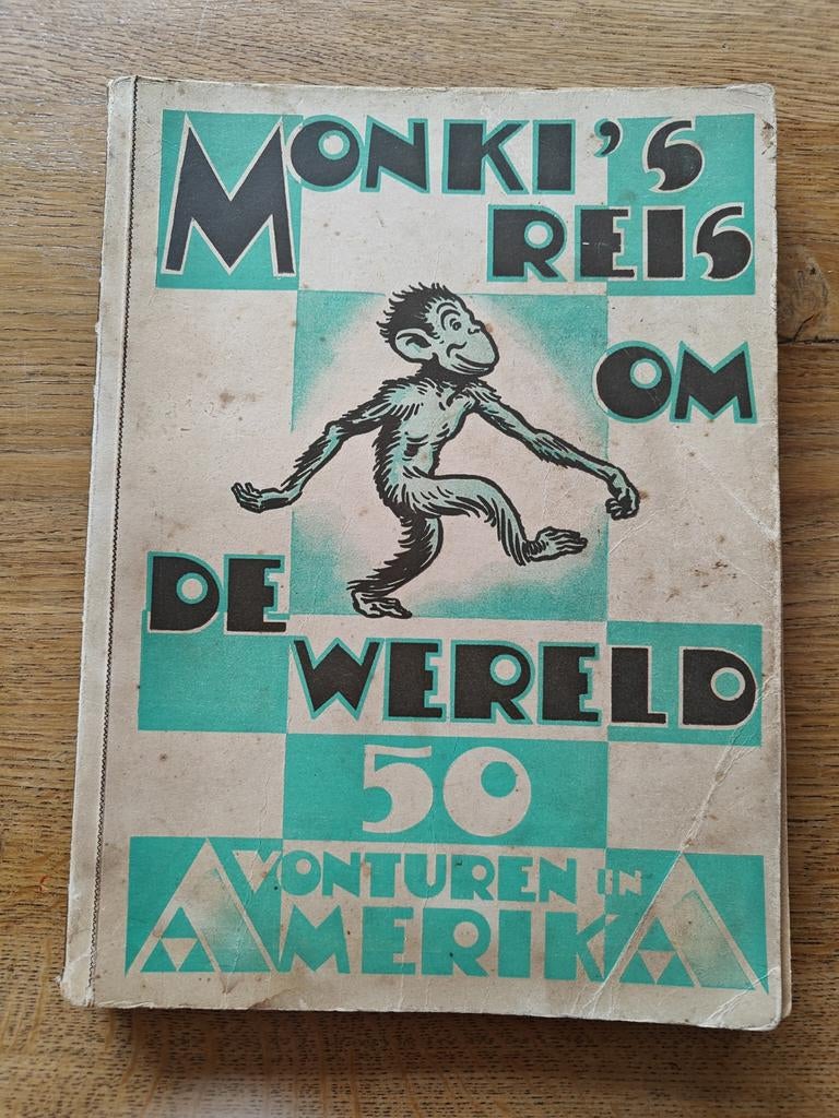 Monki's Reis Om De Wereld - 50 Avonturen in Amerika, Boeken, Ophalen of Verzenden