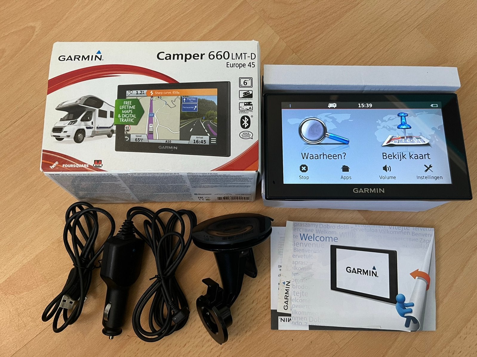 Garmin camper 660 LMT-D, Ophalen of Verzenden, Zo goed als nieuw