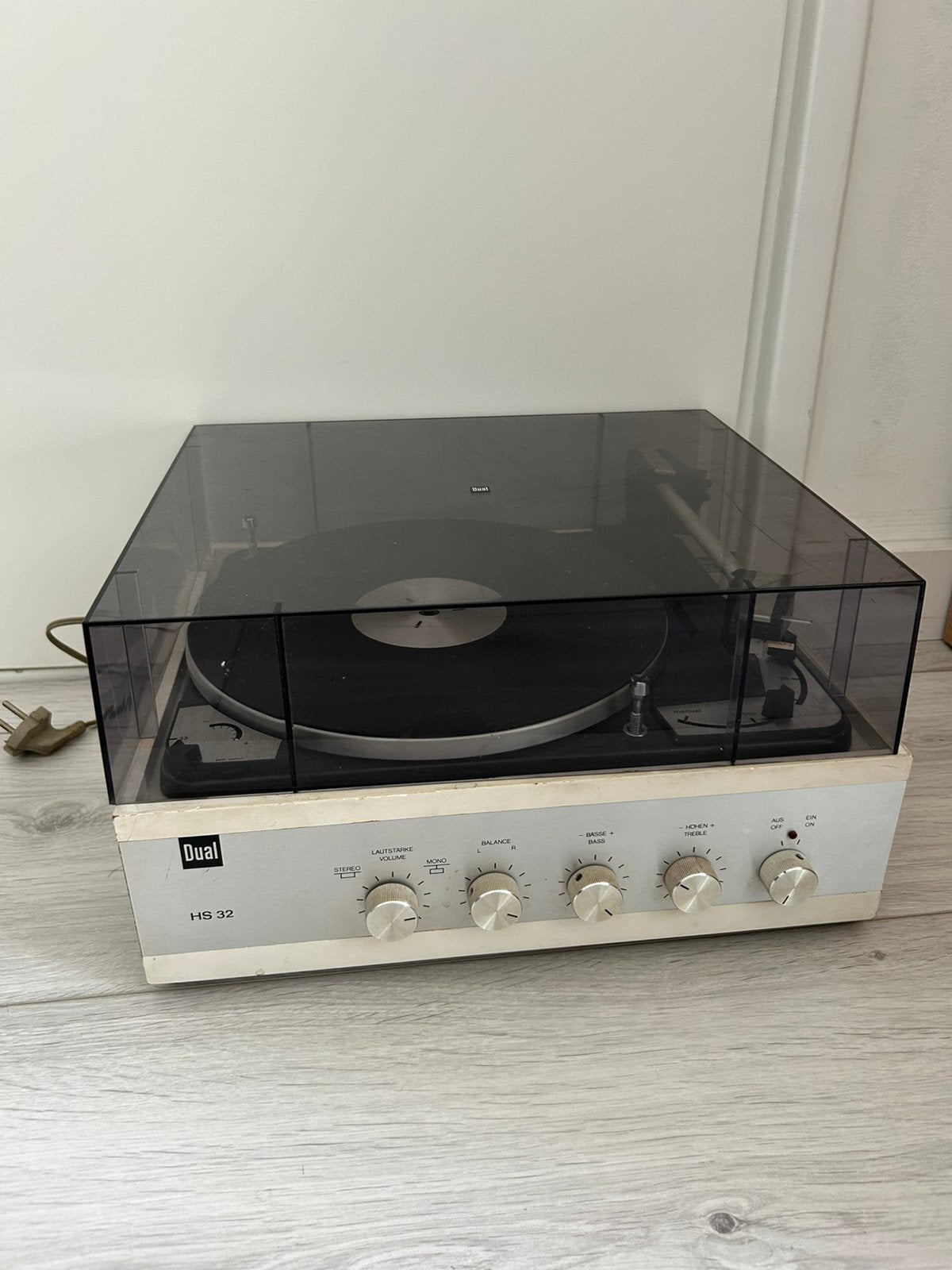 Dual HS 32 vintage platenspeler., Ophalen of Verzenden, Niet werkend, Dual