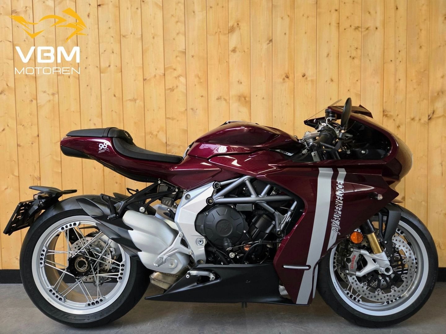 MV Agusta  Superveloce 98 Limited 289/300, Motorrijbewijs A, Bedrijf, Super Sport, Meer dan 35 kW
