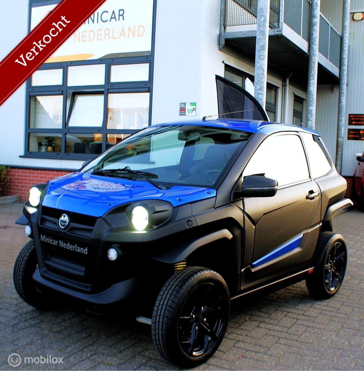 Aixam Mega E-Scouty meest luxe versie 3042km 1 jaar garantie, Gebruikt, Overige merken