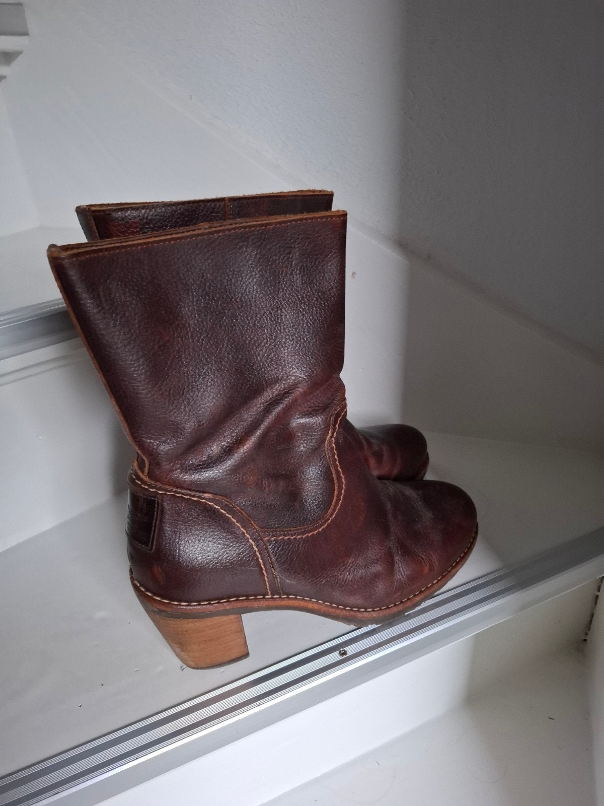 Panama Jack laarzen maat 40 leer, Kleding | Dames, Schoenen, Ophalen, Hoge laarzen, Bruin, Zo goed als nieuw