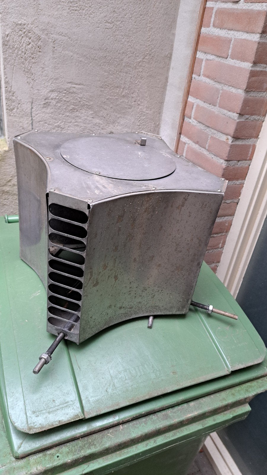 Schoorsteenkap, Ophalen, Gebruikt, Vrijstaand, Hout
