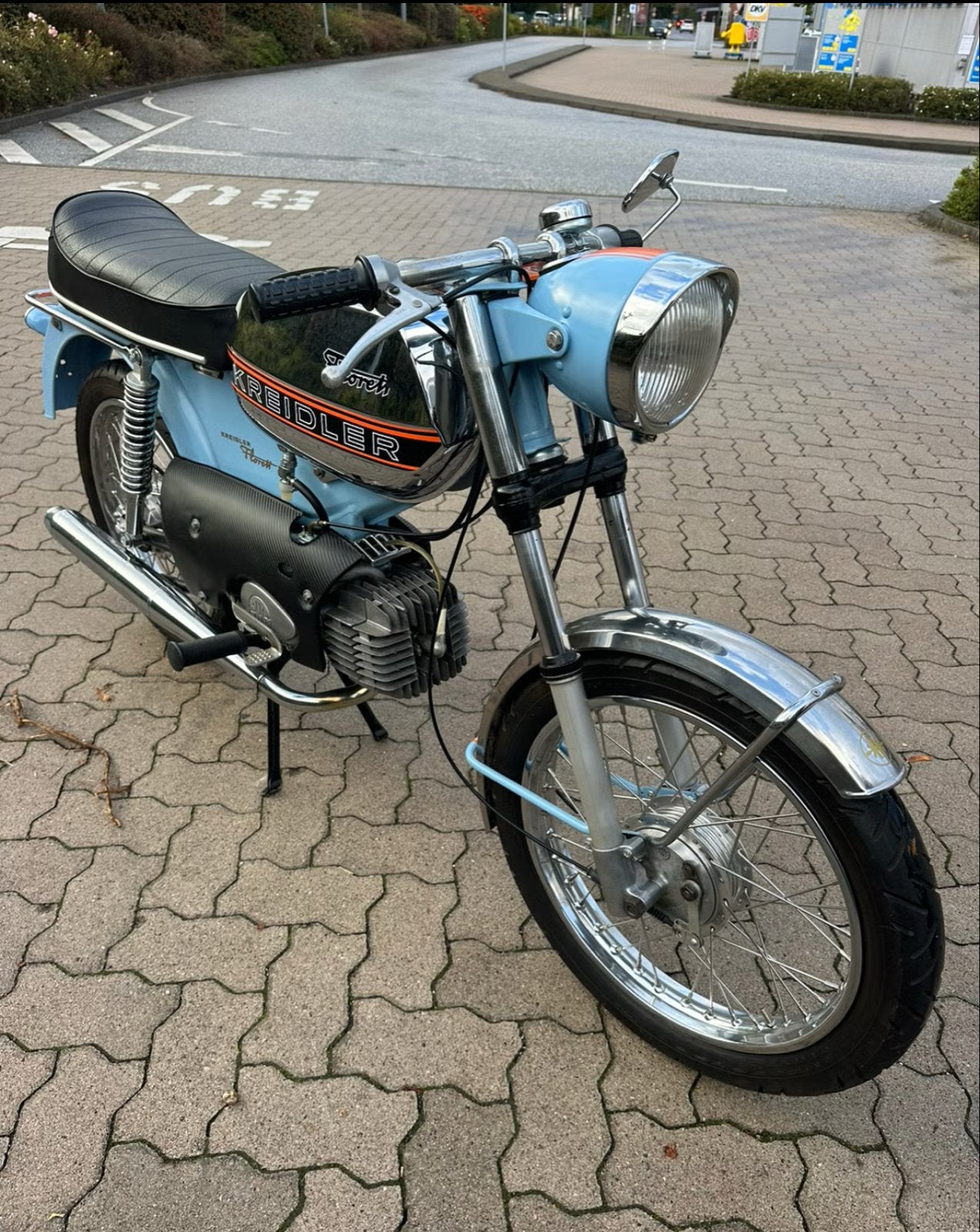 Kreidler Florett RM 50cc 4-versnellingen - 1973, Fietsen en Brommers, Ophalen, Gebruikt, Florett RM