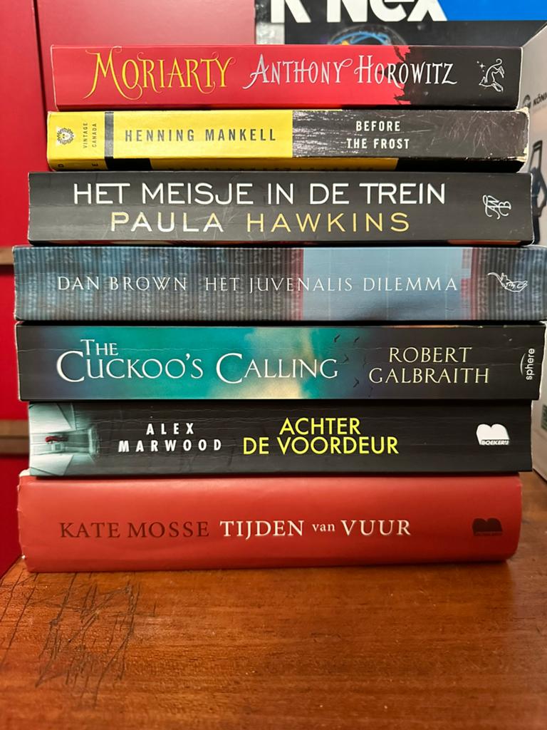 15 thrilllers / detectives - bekende auteurs, Boeken, Ophalen of Verzenden, Gelezen